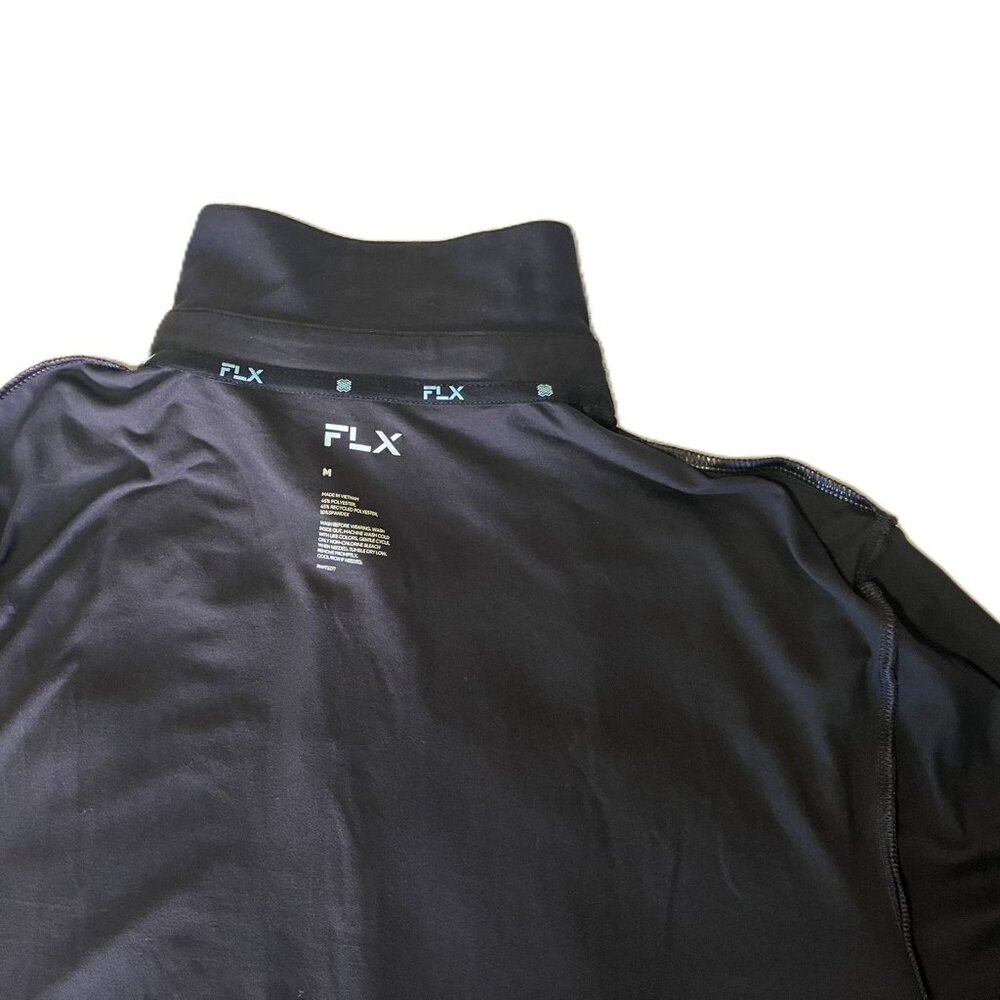 FLX Luxury Soft Polo | Black | Size M | NWT - Picture 6 of 6